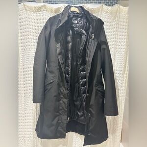 The North Face Two-Piece Black Winter Coat - Small